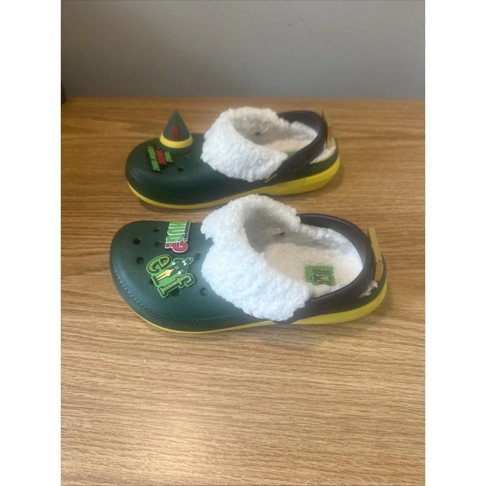 Buddy The‎ Elf Crocs Sherpa Fleece Lined J2